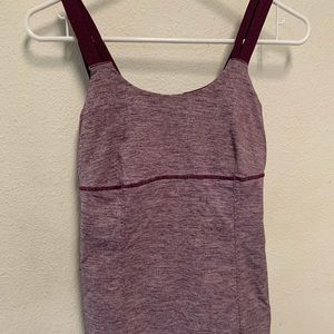 Lululemon purple tank